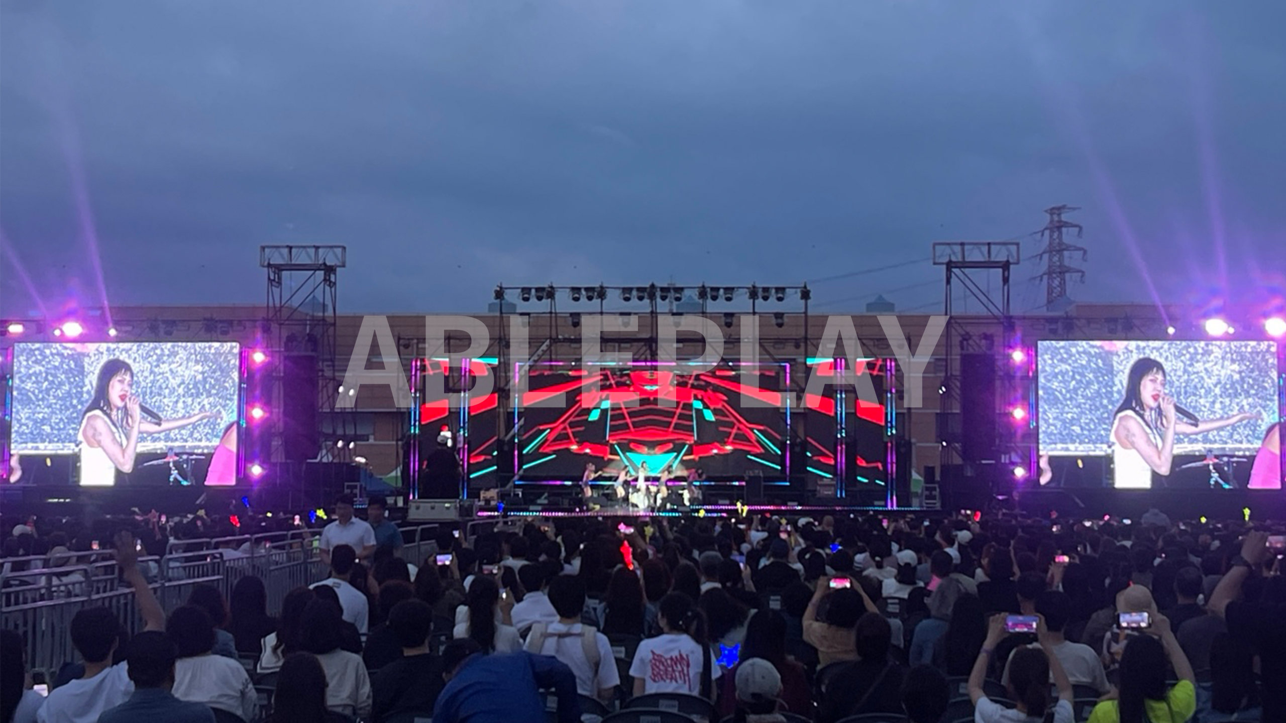 페스티벌 LED 스크린