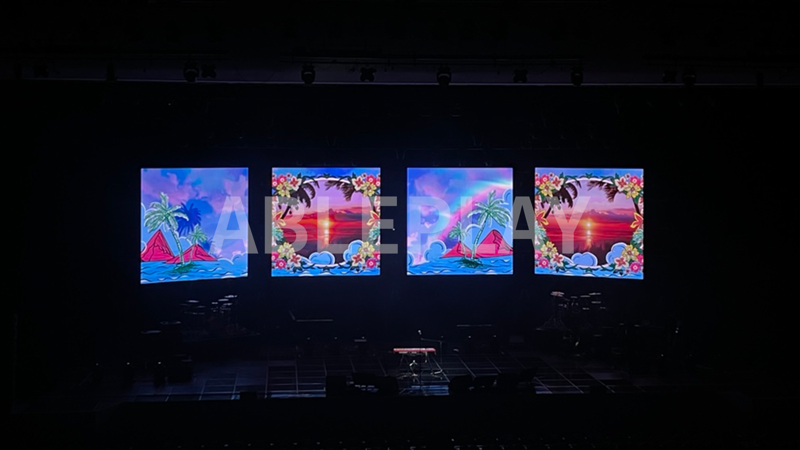 공연장 LED 디스플레이