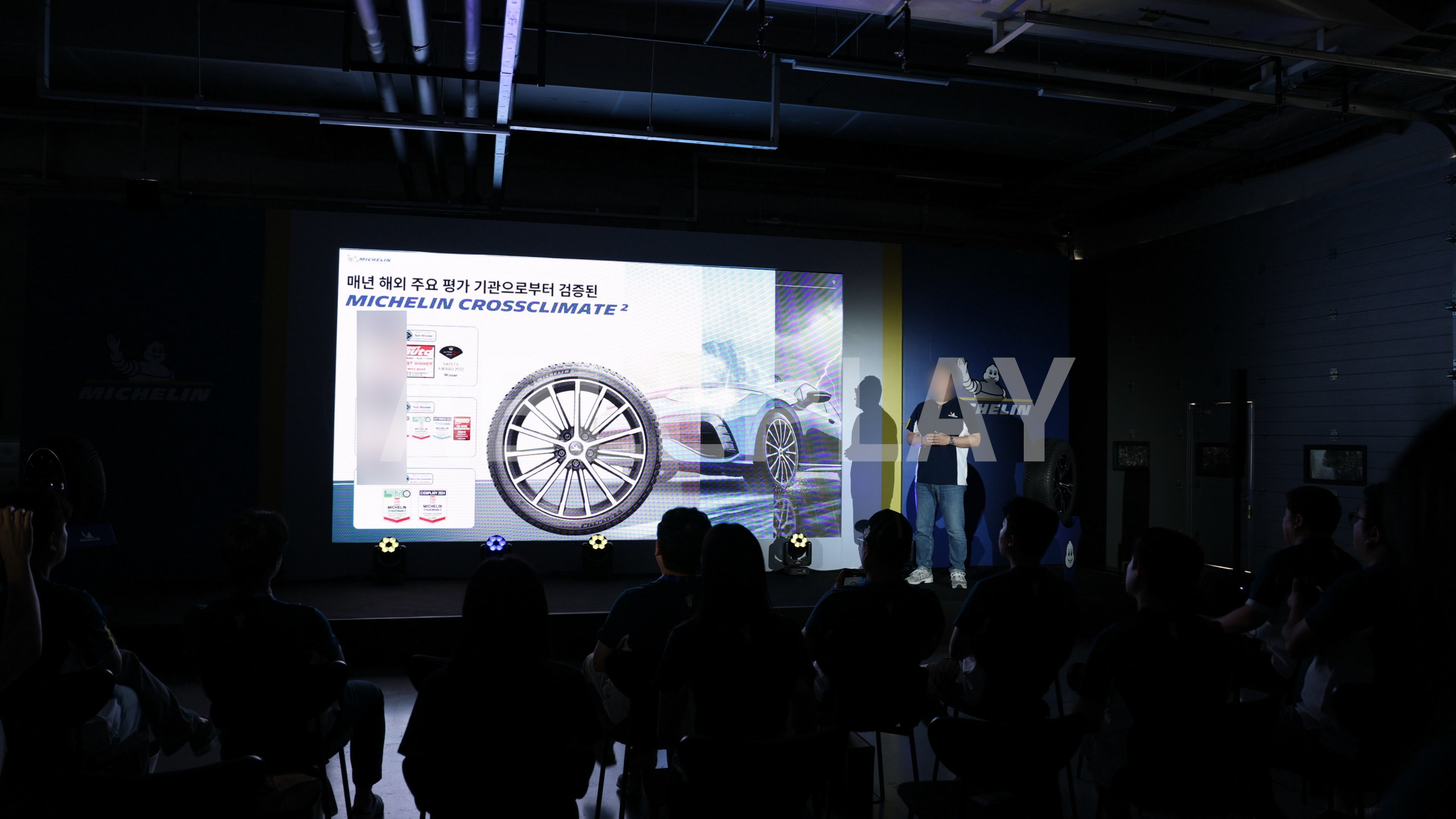 미쉐린 타이어 신규 런칭행사 LED